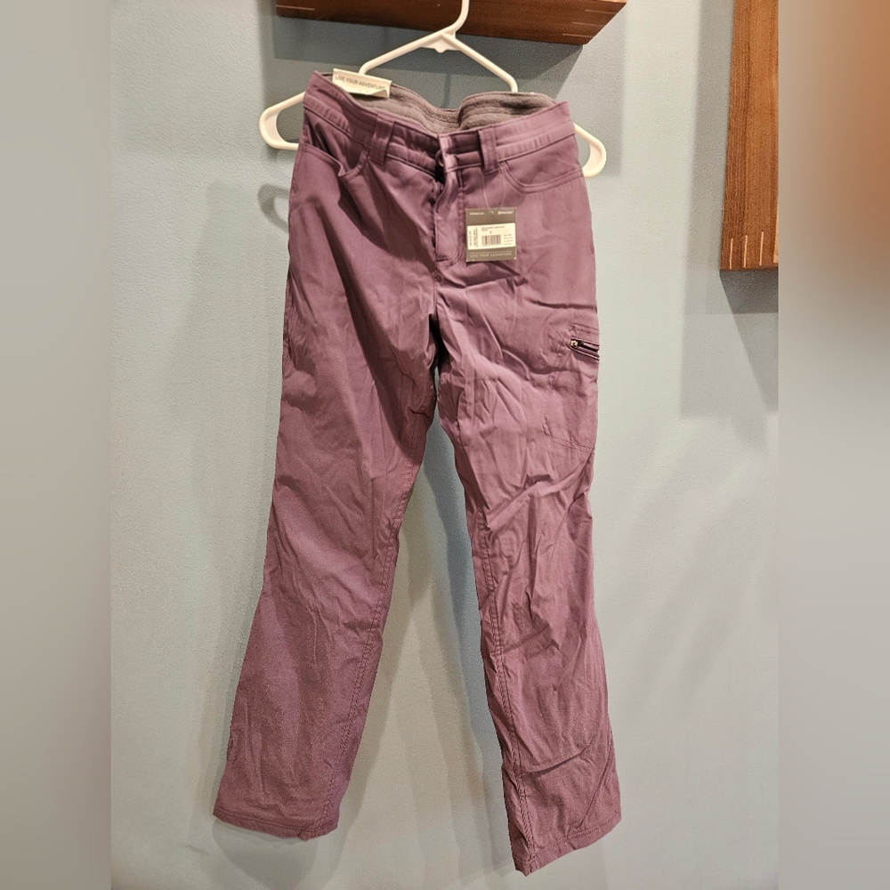 Eddie Bauer Purple Rainier Lined Pant